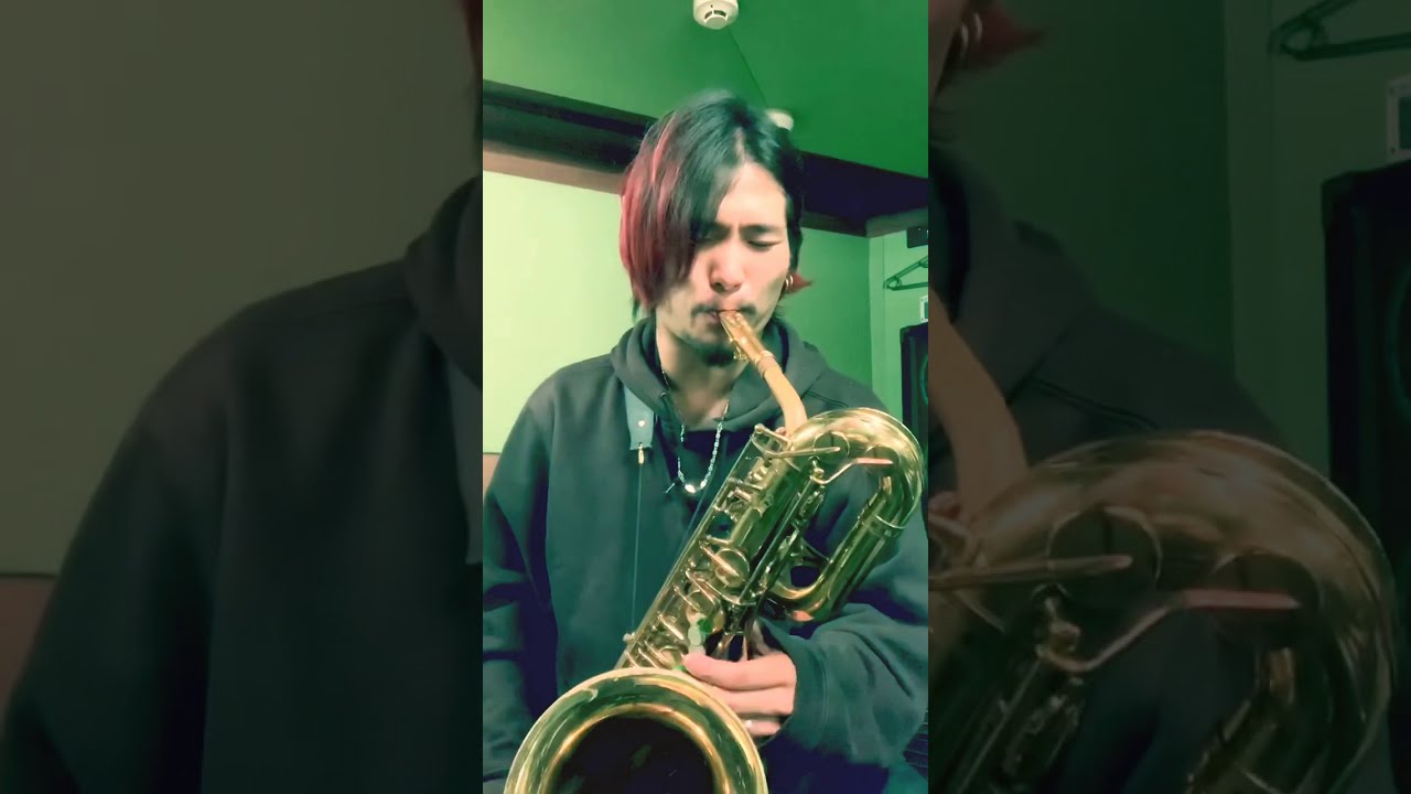 Leo P Baritone saxophone solo transcription 