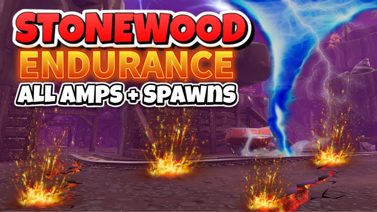Full AFK Stonewood Endurance Builds - All Amps and Spawn XP farm