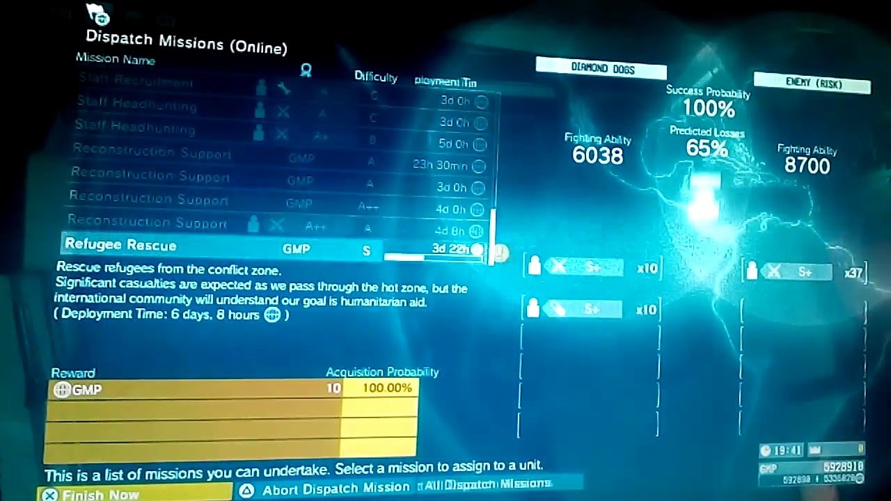 MGSV TPP - Refugee Rescue Dispatch Mission - Way out of Demon Snake