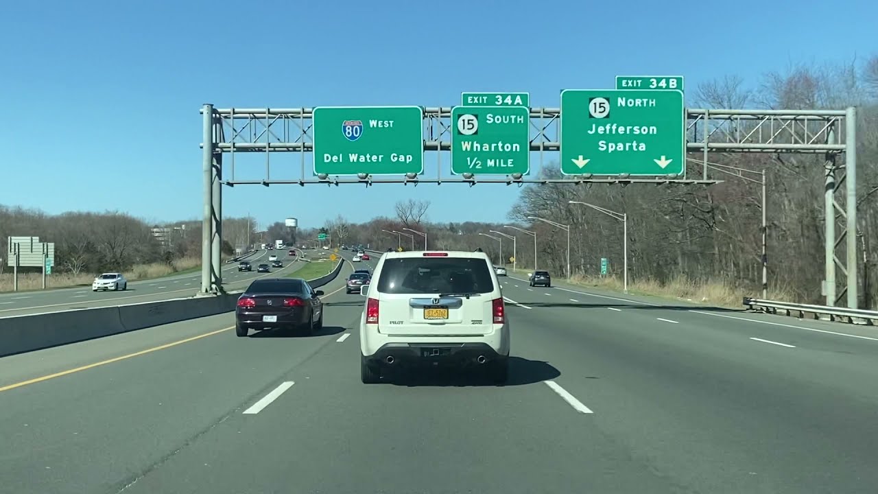 Interstate 80 From Wayne NJ To Bellefonte PA  1
