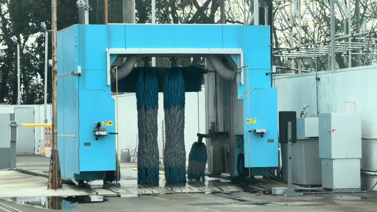 洗車機　水抜き