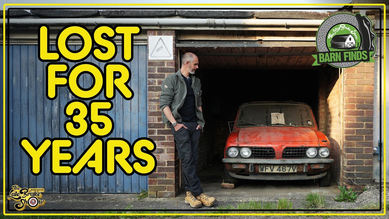 Barn Find First Ever 16v British Sports Saloon sat for 35 years. Will it Run?