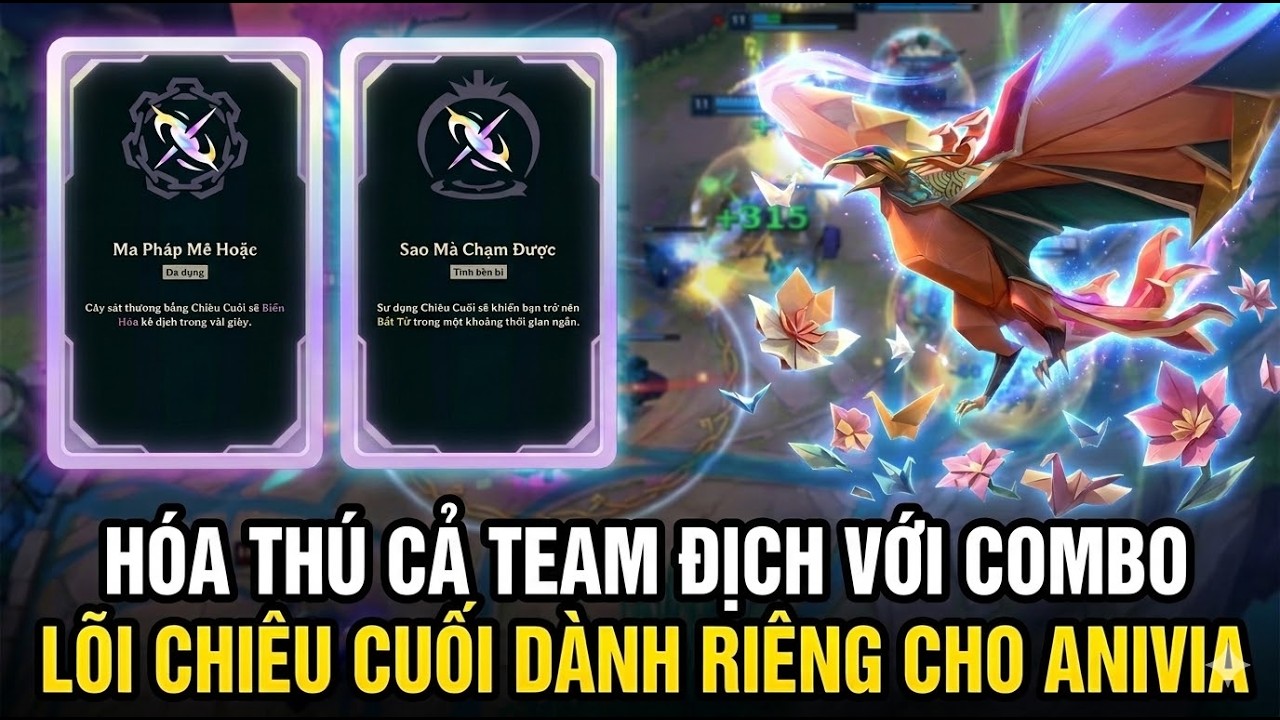 Vẽ Lõi Ảo Diệu, Anivia Bất Tử Hóa Cóc Liên Tục Khiến Team Địch Đầu Hàng Vô Điều Kiện | Aram Hỗn Loạn