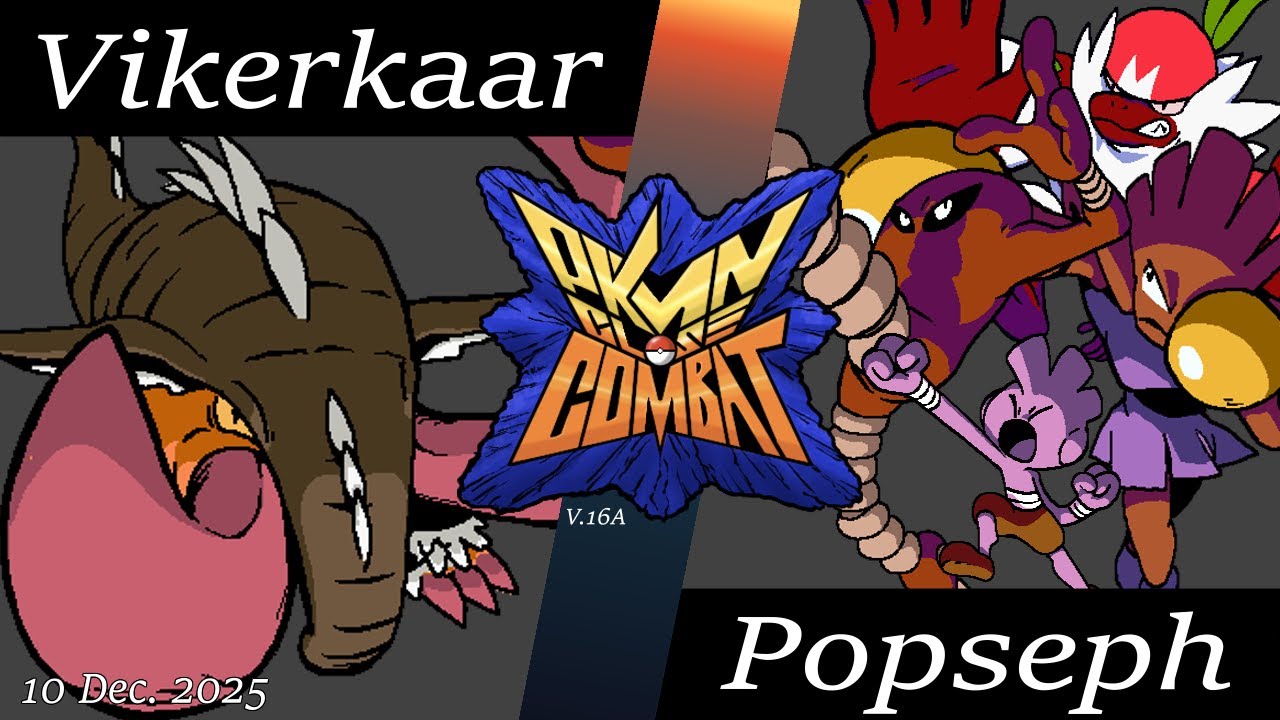 PKMNCC: Vikerkaar(Tusk) vs Popseph(TyLee/TyChan/Pass) [Dec.10.2025]