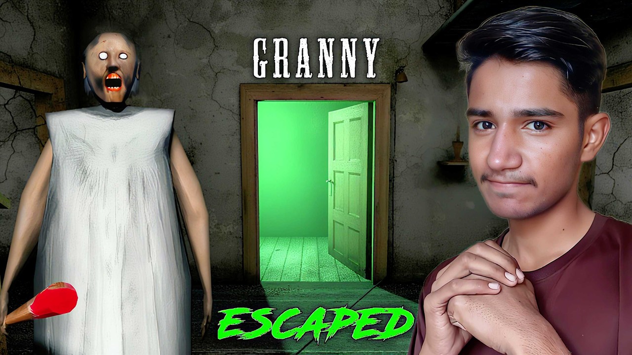 FINALLY I ESCAPED GRANNY’S HOUSE 😱 | GRANNY CHAPTER 1