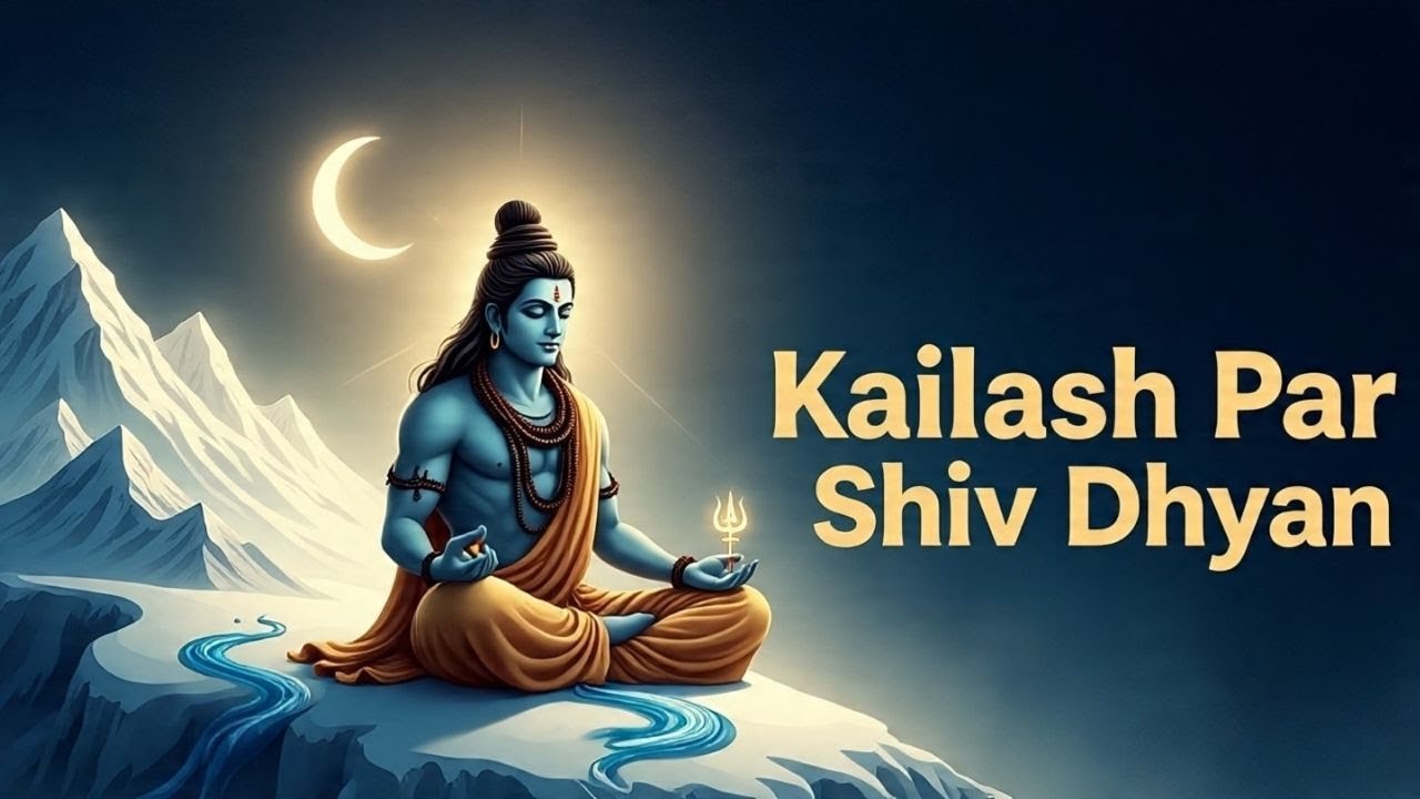 🕉️✨ Kailash Par Shiv Dhyan | Har Har Mahadev Shiv Bhajan | Shambhu Shankar 🙏