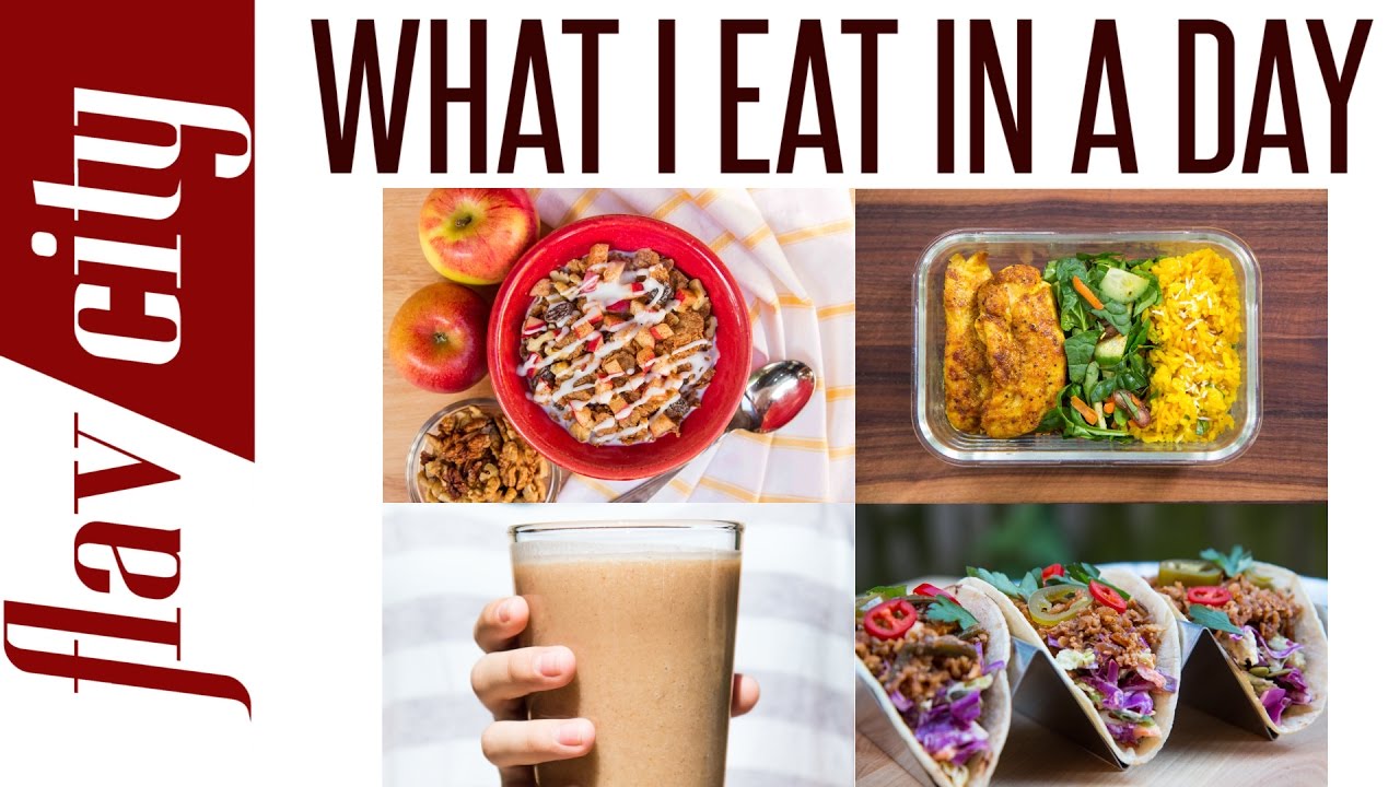 What I Eat In A Day – Recipes For Breakfast Lunch And Dinner