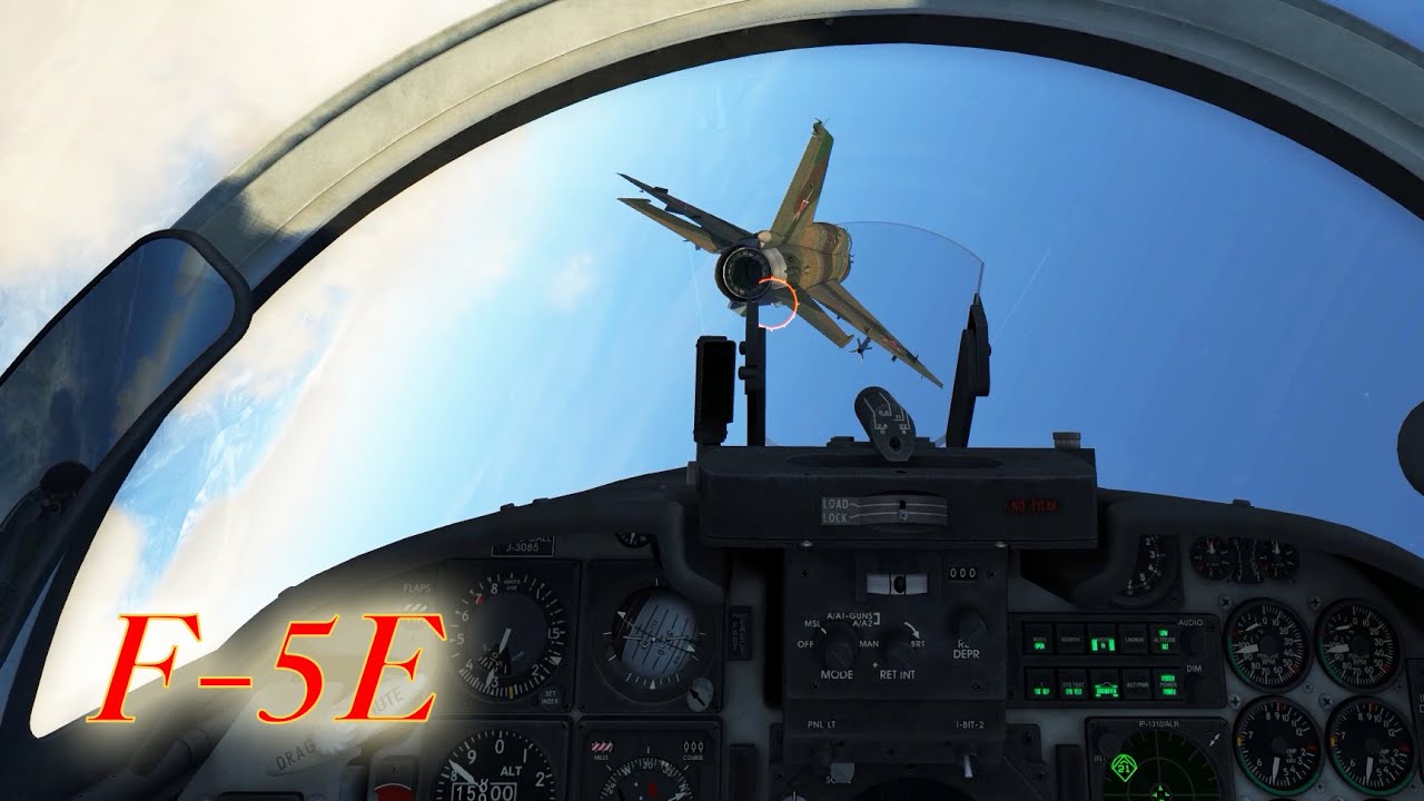 DCS: Two F-5E vs Four MiG-21bis [21:9]