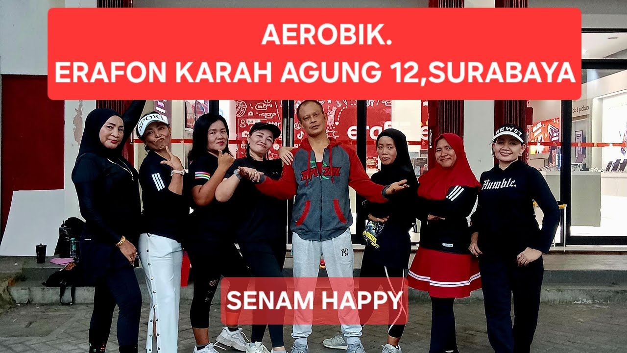AEROBIK,ZUMBA,DANCE PARTY,SENAM KREASI