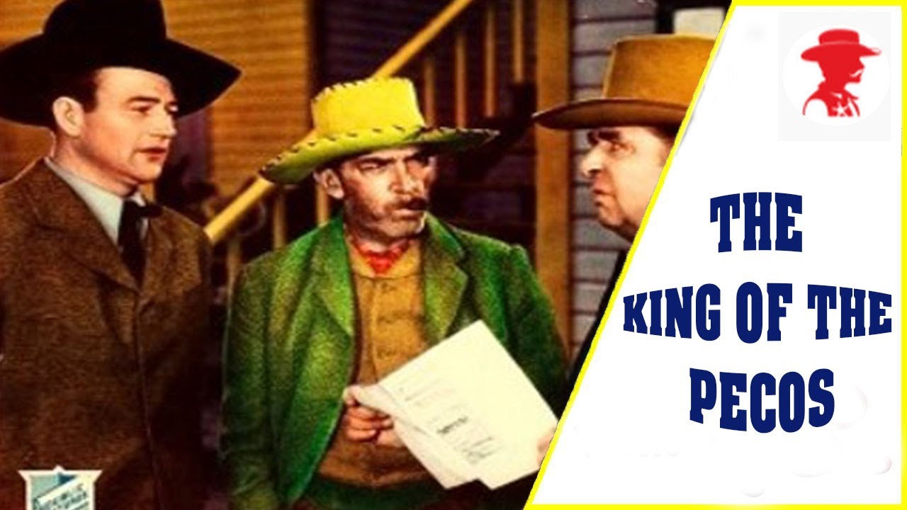 John Wayne - THE KING OF THE PECOS - COLOR