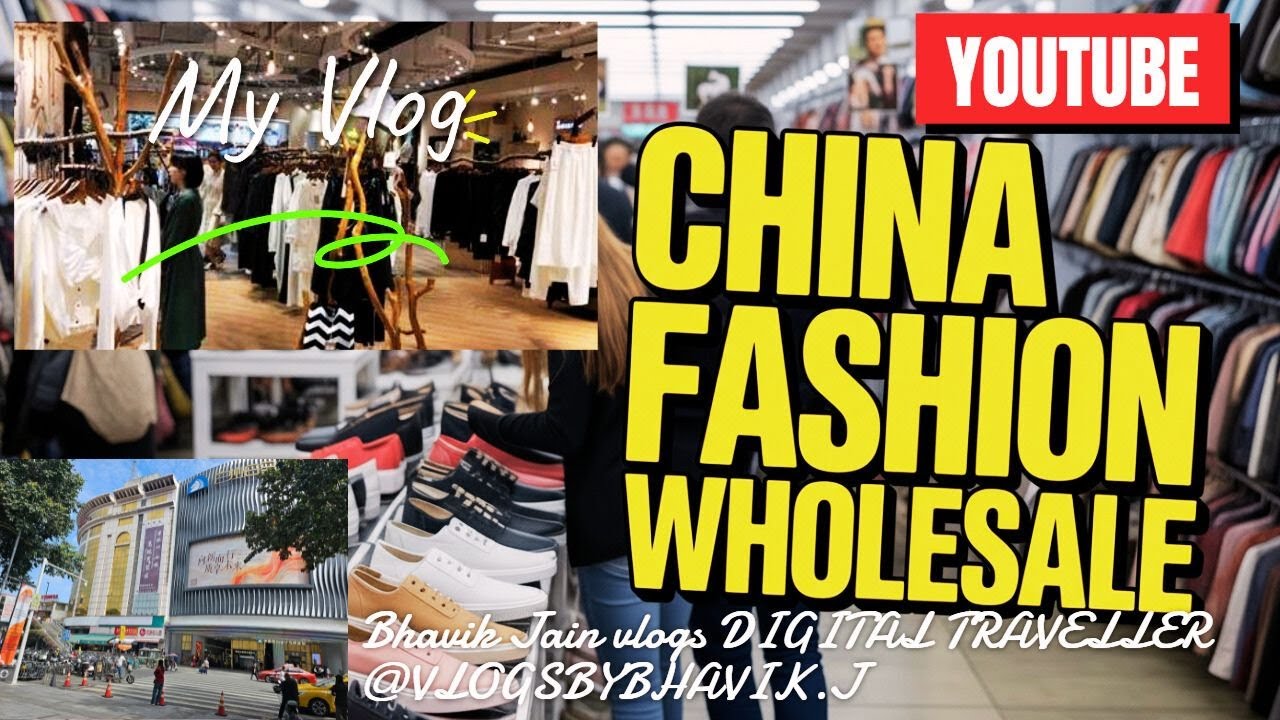 Inside China’s Largest Fashion Market | Baima Guangzhou Shopping Tour #CHINA