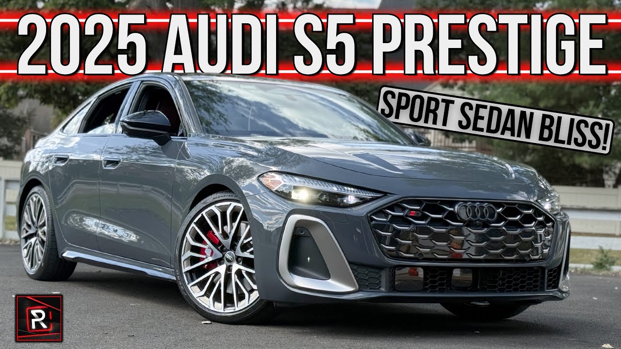 The 2025 Audi S5 Prestige Is A Well Balanced Sporty Turbo V6 AWD 4-Door Sports Sedan