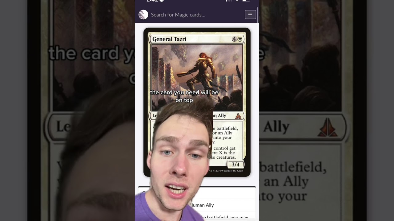 General Tazri and How to Be an Ally