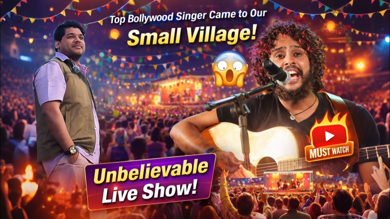 No One Expected This! ShivamPathak Performed at Our Village Festival | Vlog-118 | @BAB-THE-BLOGGR