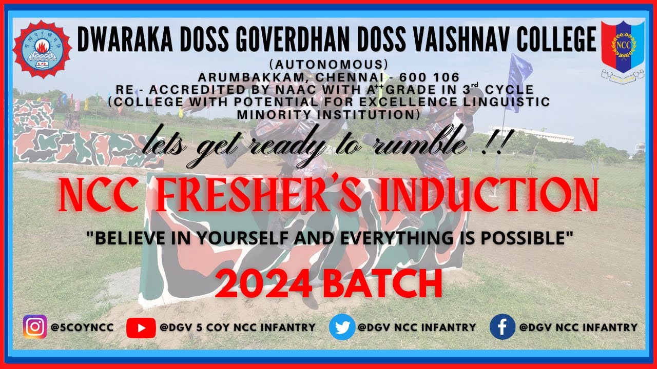 |FRESHER'S INDUCTION|NEW JOURNEY FOR A NEW BEGINNING|BATCH2024|