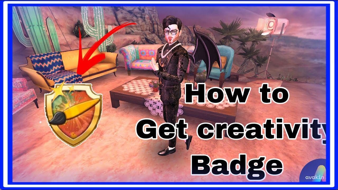 How To get the Creativity badge in Avakin Life | Swarm boy