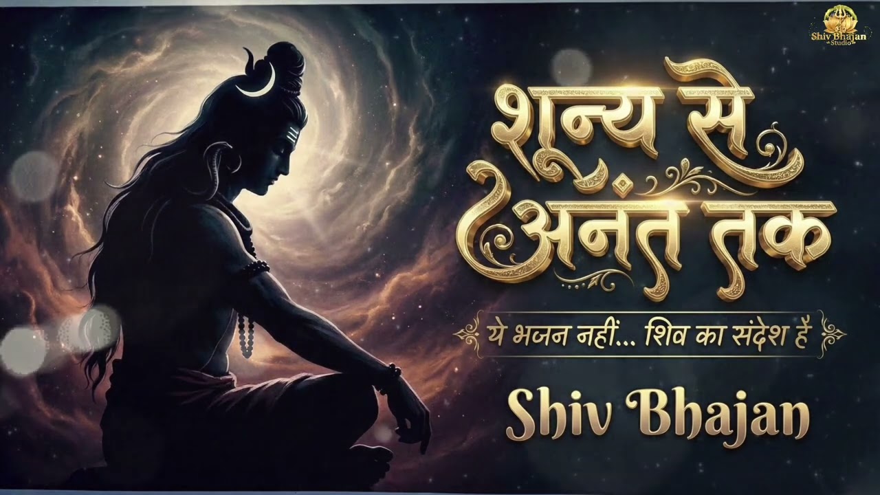 हार कर मत बैठो… शून्य ही अनंत का द्वार है 🔔 | Powerful Emotional Shiv Bhajan