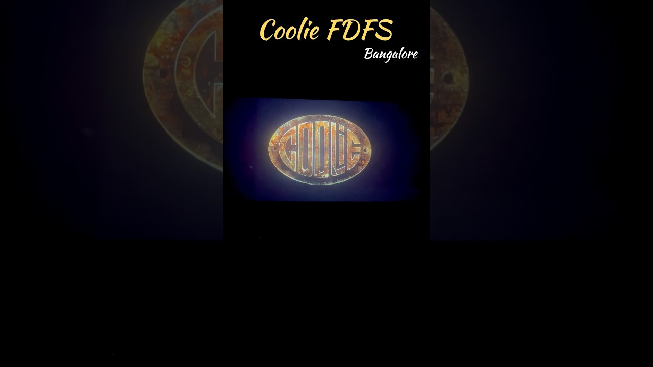 Coolie FDFS Thalaivar  | Loki sambavam 🤯🤯‼️⁉️ | #vibewithHS #coolie #trending #movie