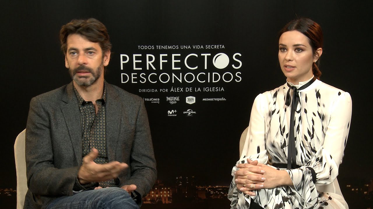 Dafne Fern&aacute;ndez y Eduardo Noriega de Perfectos desconocidos