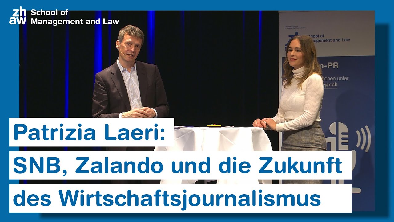 Patrizia Laeri: SNB, Zalando und die Zukunft des Wirtschaftsjournalismus