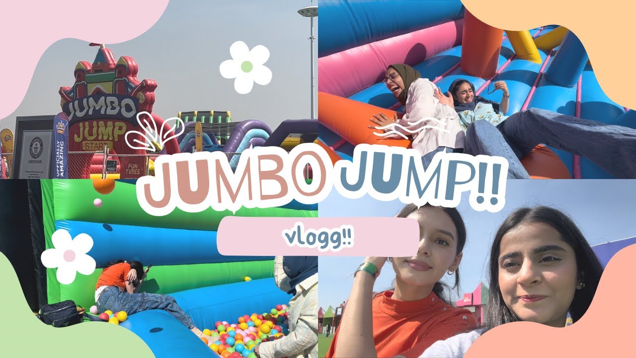 Worlds LARGEST jumping castle!! | jumbo Jump VLOG!!! | Jumbo jump review!