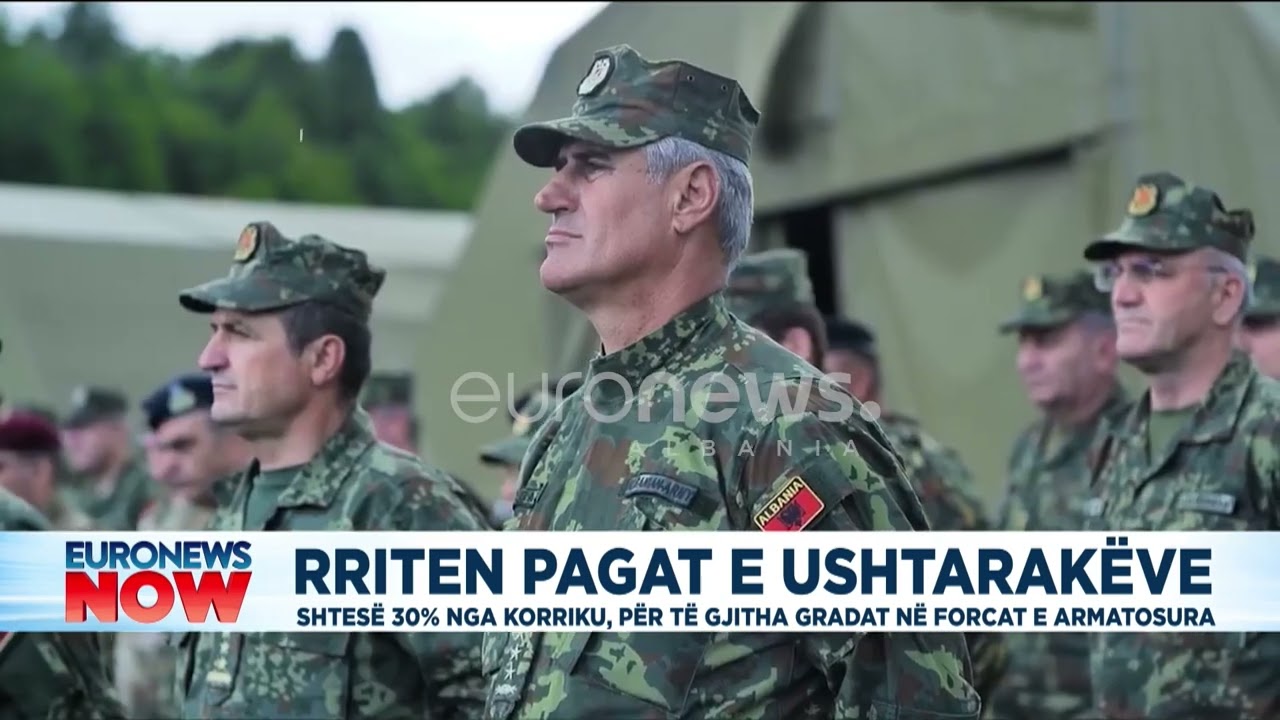 Rriten pagat e ushtarakëve