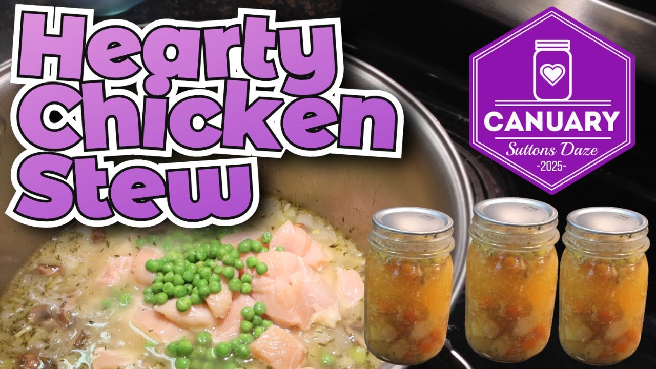 Canuary Hearty Chicken Stew/ Pot Pie Filling