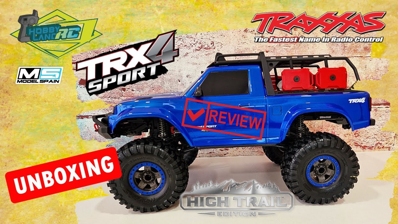 🔰TRAXXAS TRX4 SPORT🔰 💥HIGH TRAIL EDITION💥 unboxing & review español
