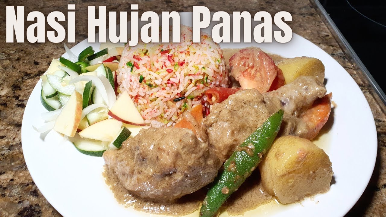 RESEPI NASI HUJAN PANAS BERSAMA AYAM KURMA❗️SEDAPNYA LUARBIASA‼️| MENU SYAWAL TERBAIK