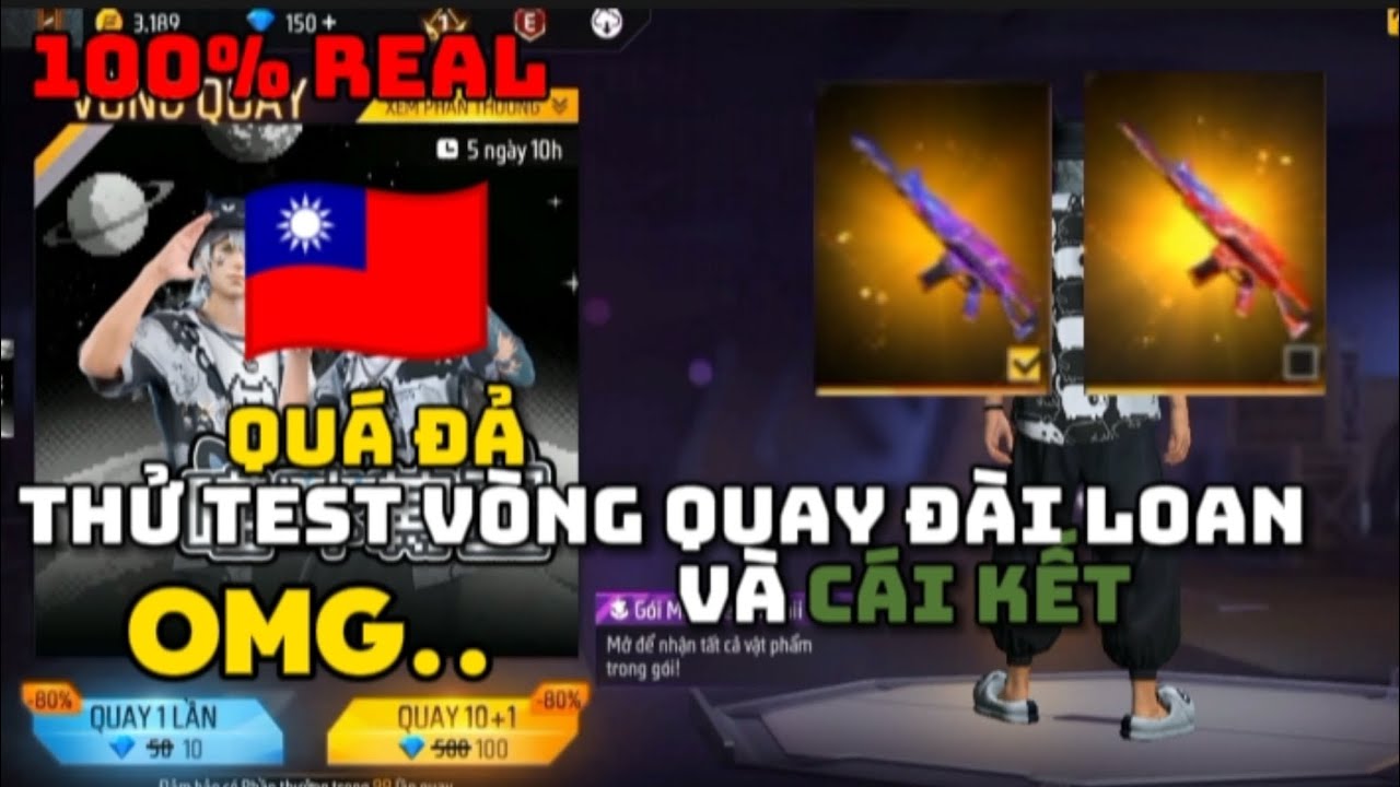 THỬ VÒNG QUAY SERVER ĐÀI LOAN VÀ CÁI KẾT... | DNH FF.