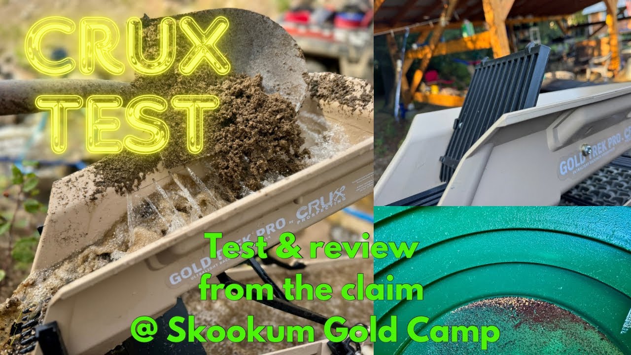 It’s a Crux time! Ultra light highbanker testing and review. #cruxprospecting #cruxhighbanker 