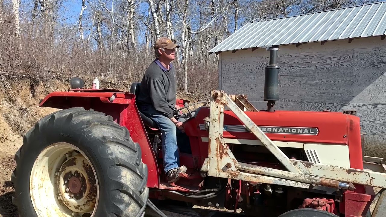 Learning the Ropes and Putting the 574 International Harvester Tractor to Work