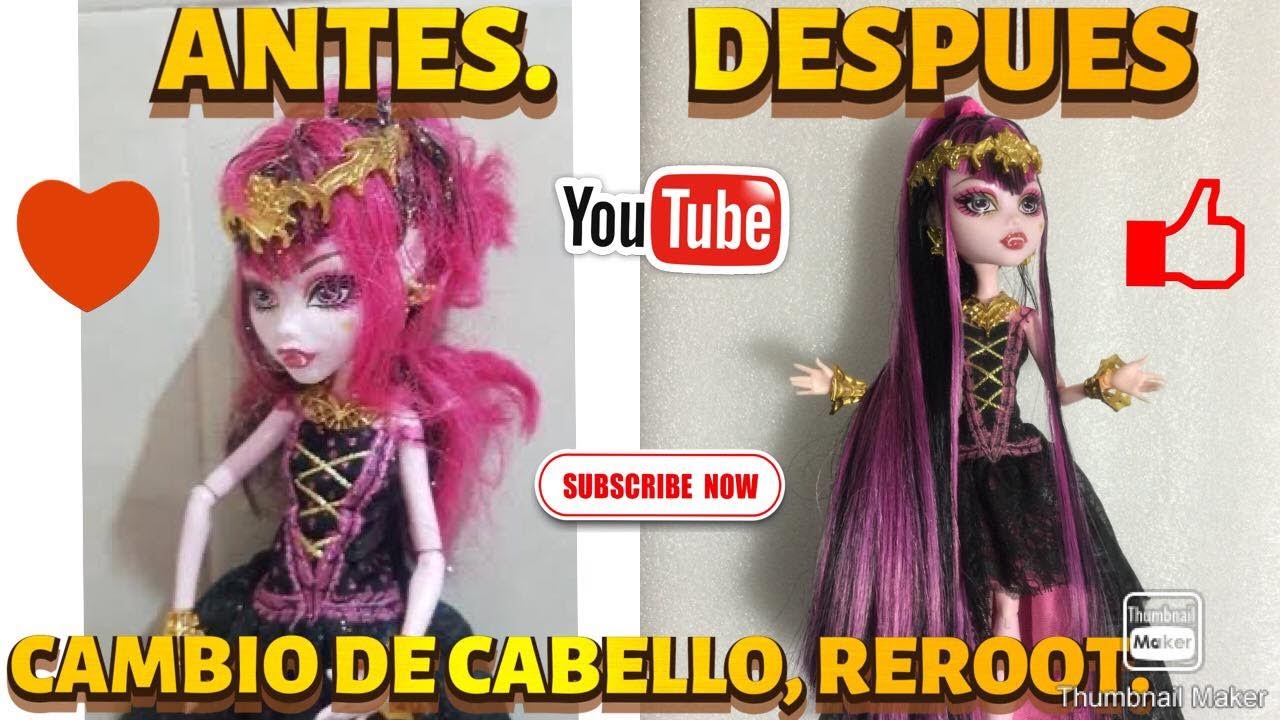 DRACULAURA 13 DESEOS, REROOT, CAMBIO DE CABELLO.