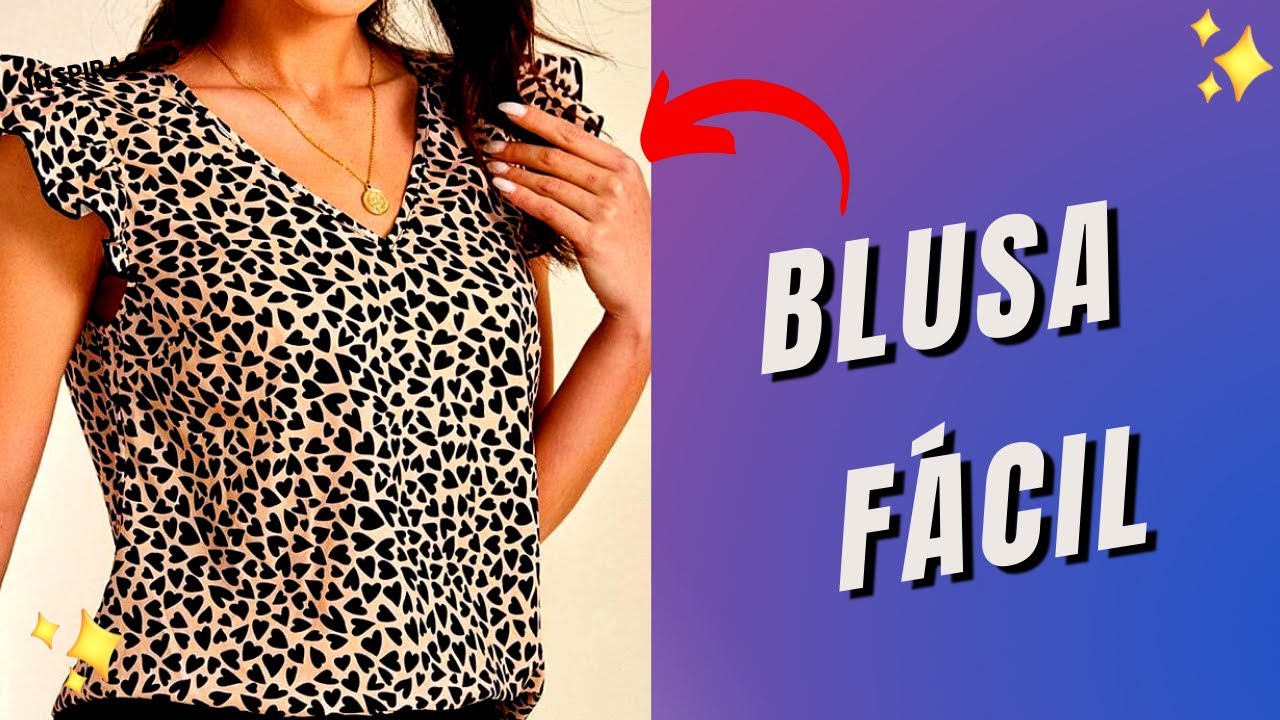 Corte e Costura de Blusa Linda