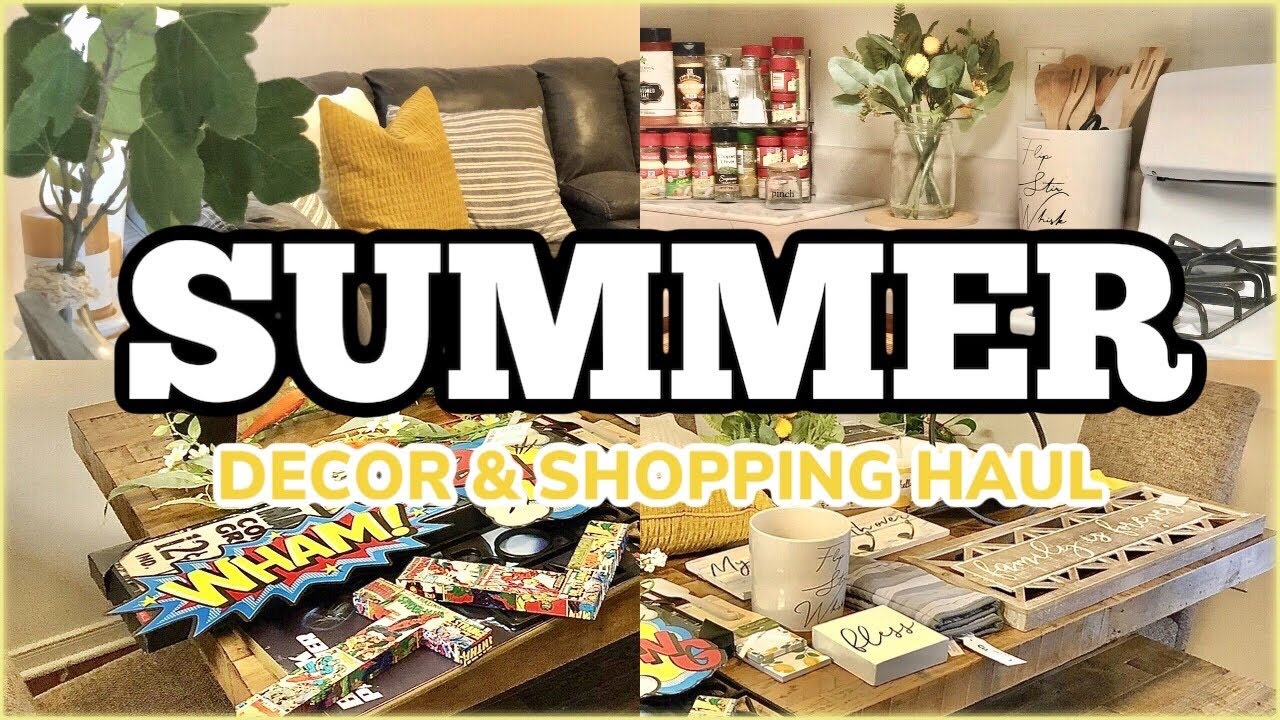 Decor haul and decorate with me