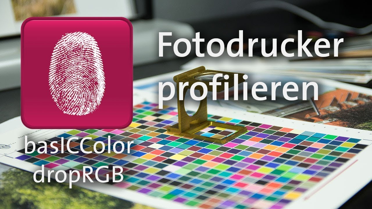 Tutorial -  Fotodrucker profilieren und richtig drucken mit ICC-Profilen aus basICColor dropRGB [DE]