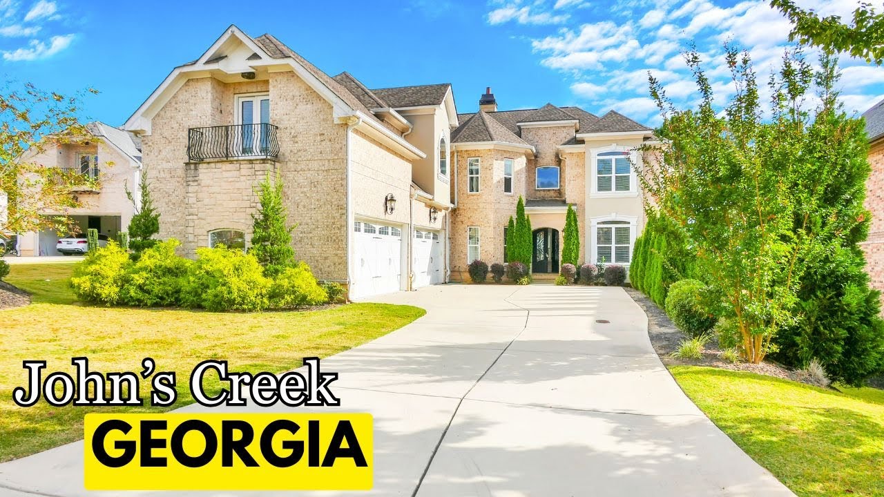 Inside a PRIVATE $1.9M Atlanta LUXURY Home with 6 Bdrms, 2 Kitchens, In-Law Suite & Home Theater