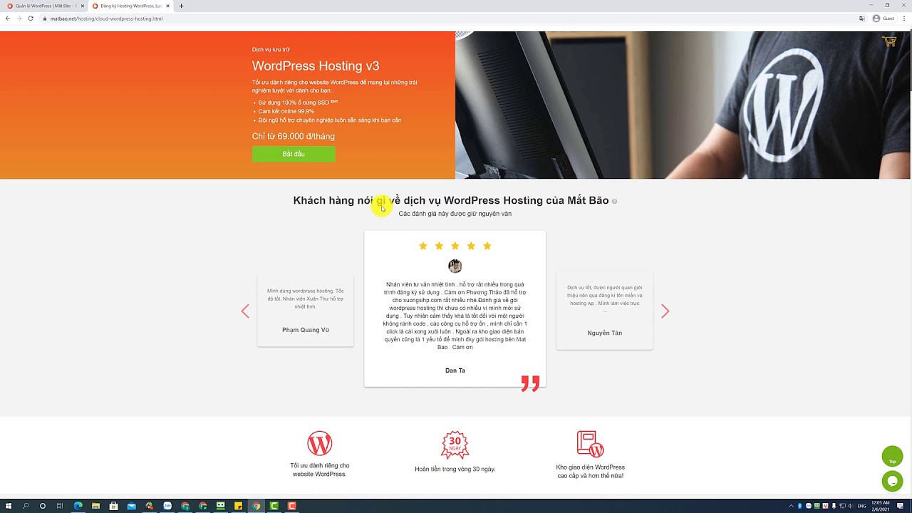 [WPSEO] - Hướng dẫn cài WordPress lên hosting mua tại Mắt Bão