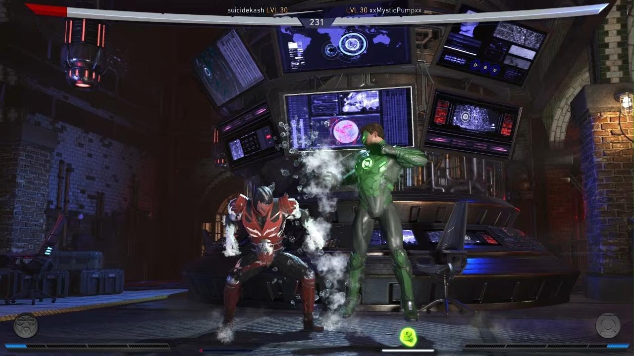Injustice 2: Green lantern Vs Subzero