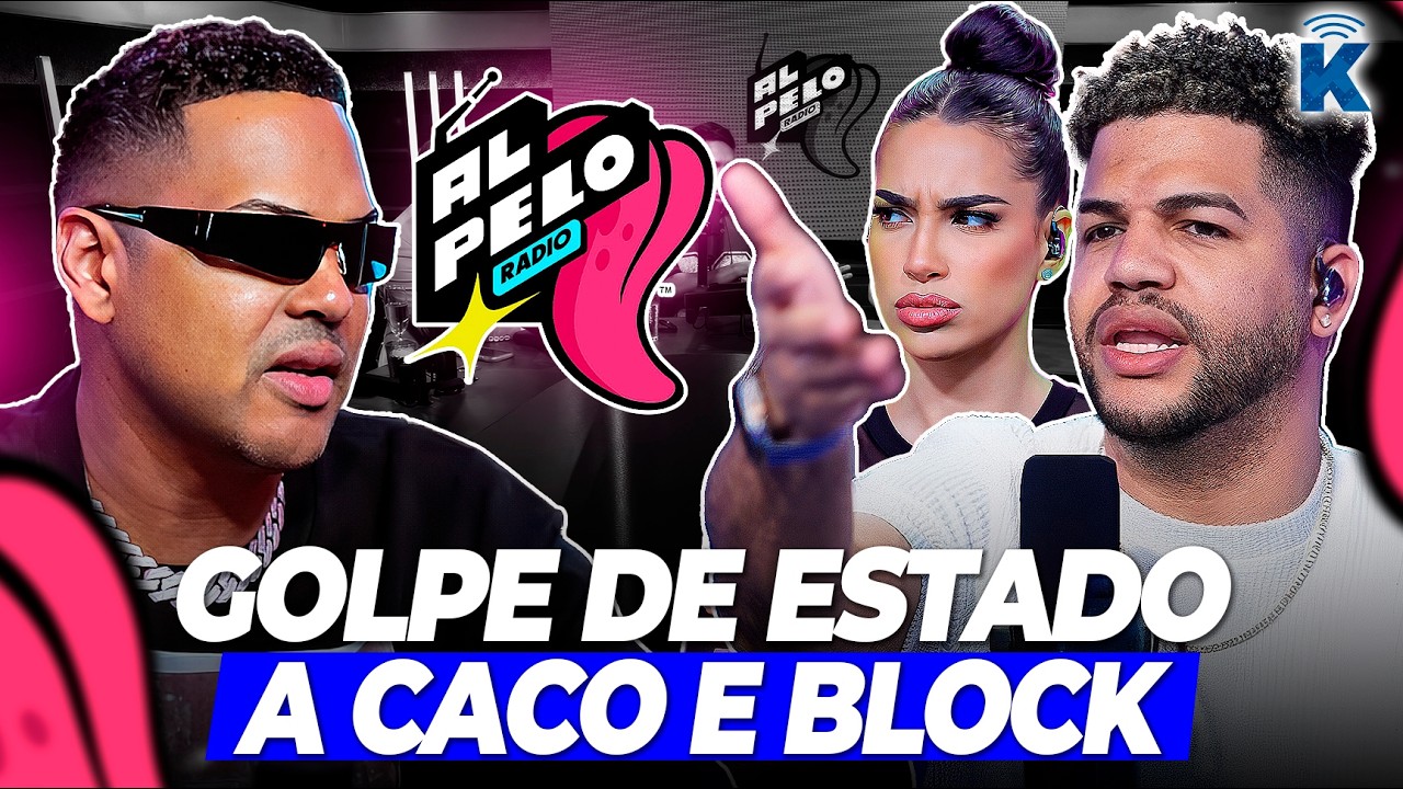 ALOFOKE LE DA UN GOLPE DE ESTADO AL PELO RADIO Y A CACO E BLOCK!