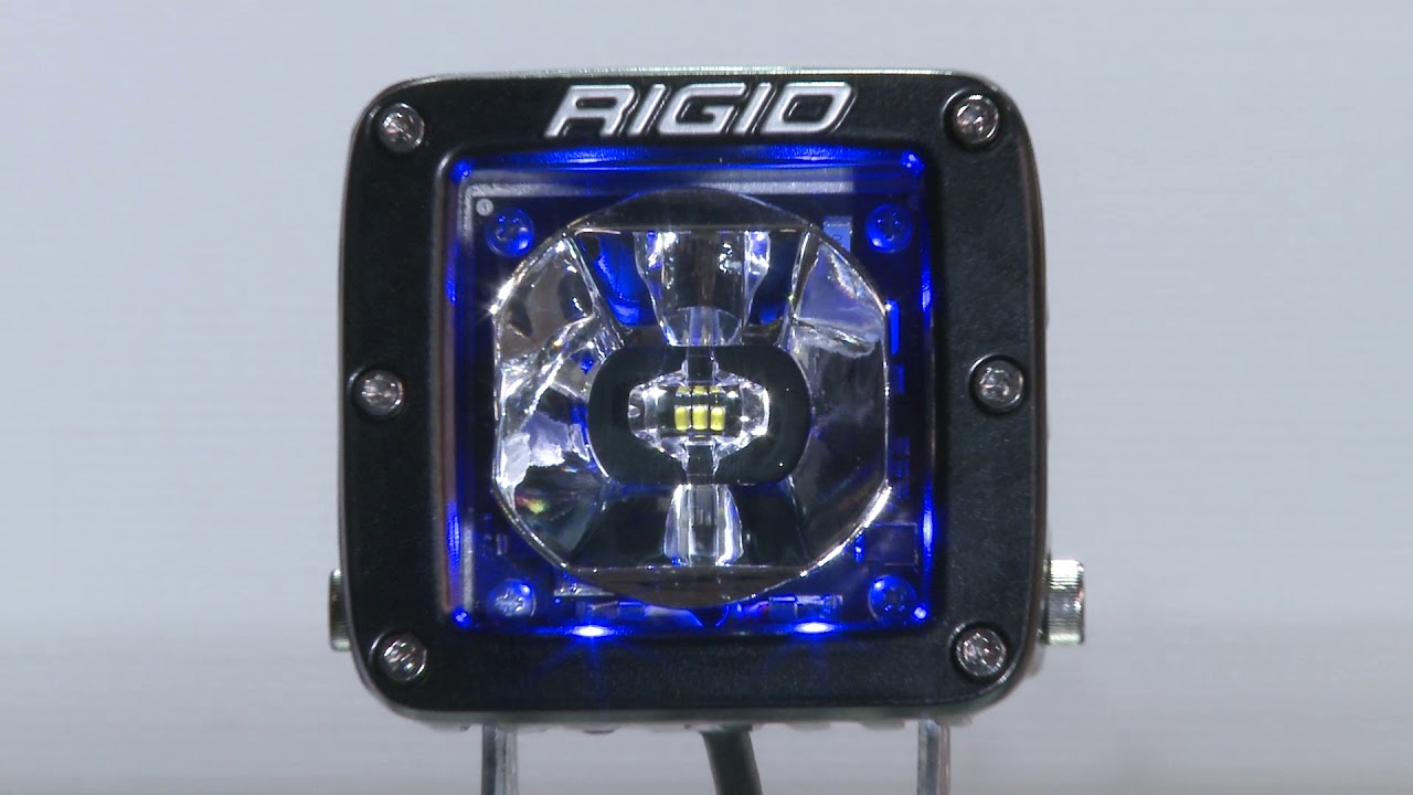 Rigid Radiance Pod LED with coloured back light