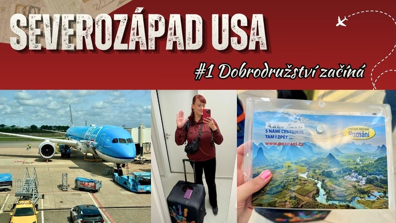 1. Praha → Amsterdam | Severozápad USA