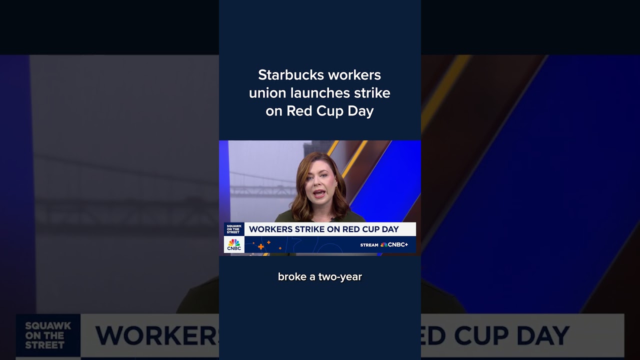 Starbucks workers union launches strike on Red Cup Day