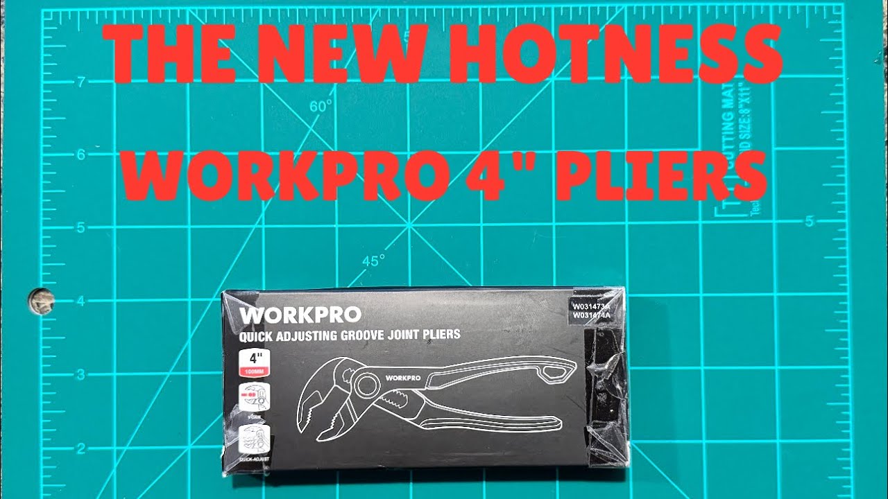The New Hotness!!! WORKPRO 4” Pliers!