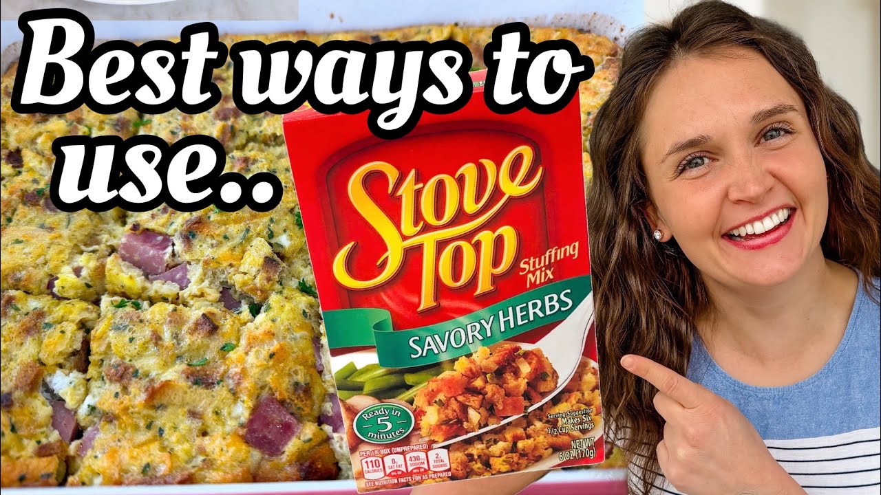 5 Genius Dinners Using Boxed Stuffing | Easy, Cheap & Delicious!
