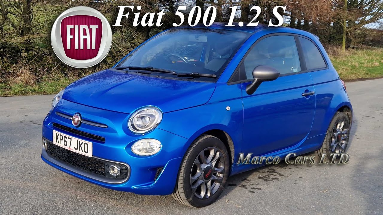 Fiat 500 1.2 S Euro 6 Petrol 3 door manual hatchback 2017 in electric blue 💙5️⃣0️⃣0️⃣💙