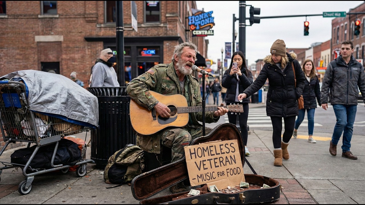 62Year-OldHomeless Vet's GuitarPerformance Goes Viral—Taylor Swift's Reaction Changed HisLifeFOREVER