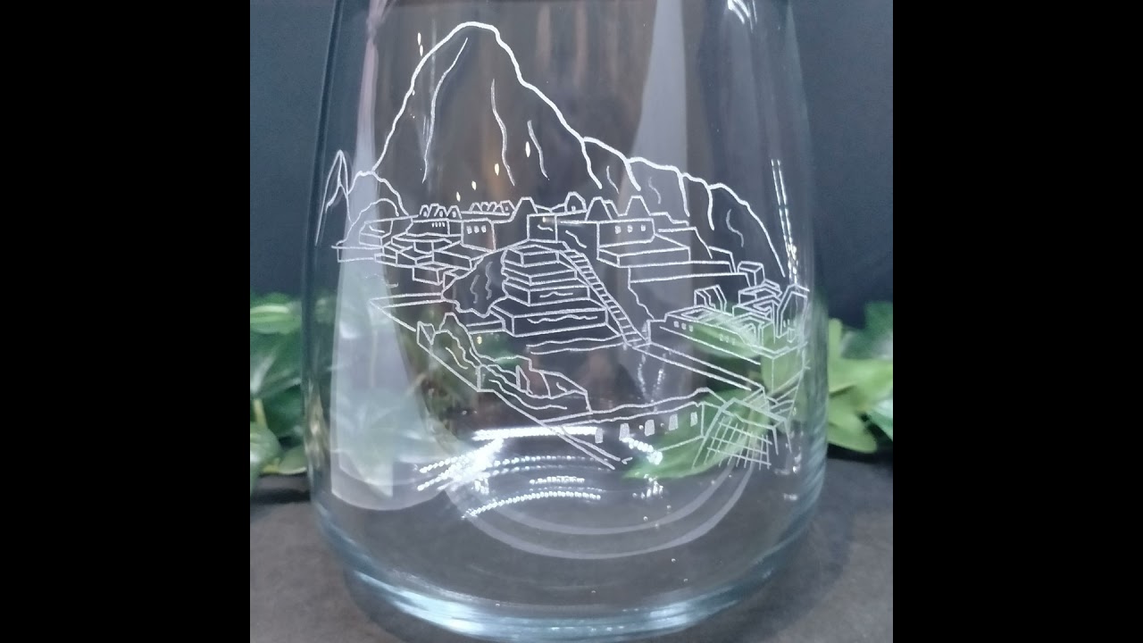 Inspirations créations gravure sur verre