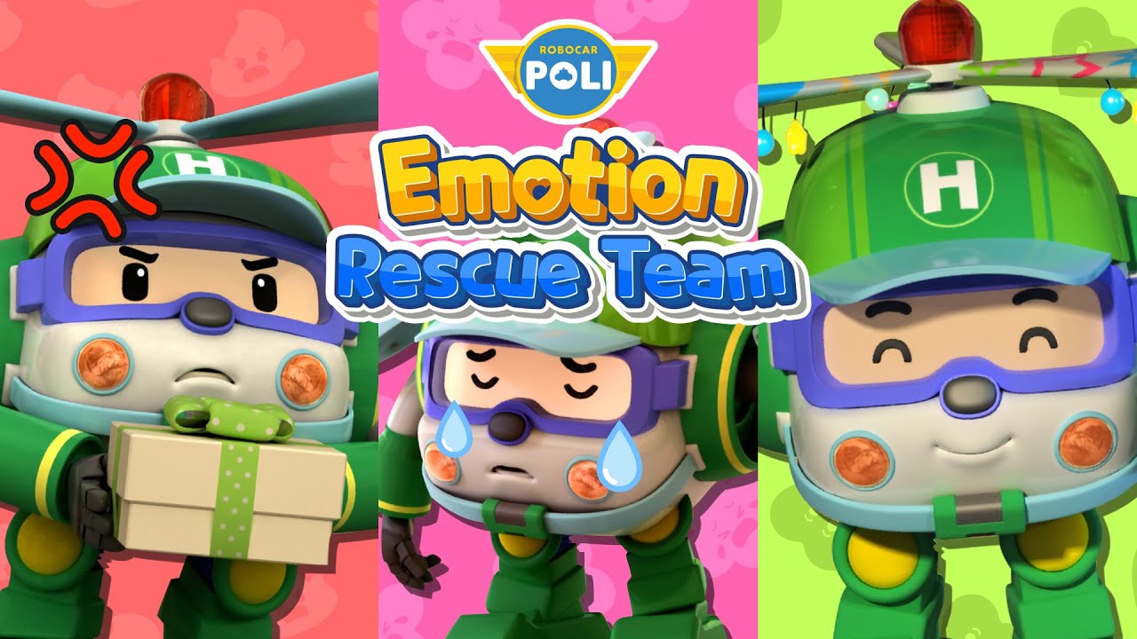 How is Helly Feeling Right Now?│POLI Emotion Rescue Team│What Is My Feeling?│Robocar POLI TV