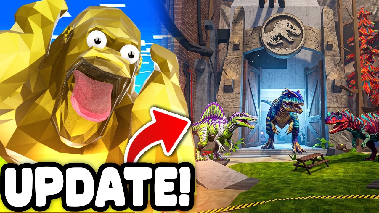 NEW DINOSAUR UPDATE is HIDING SECRETS in Animal Company!